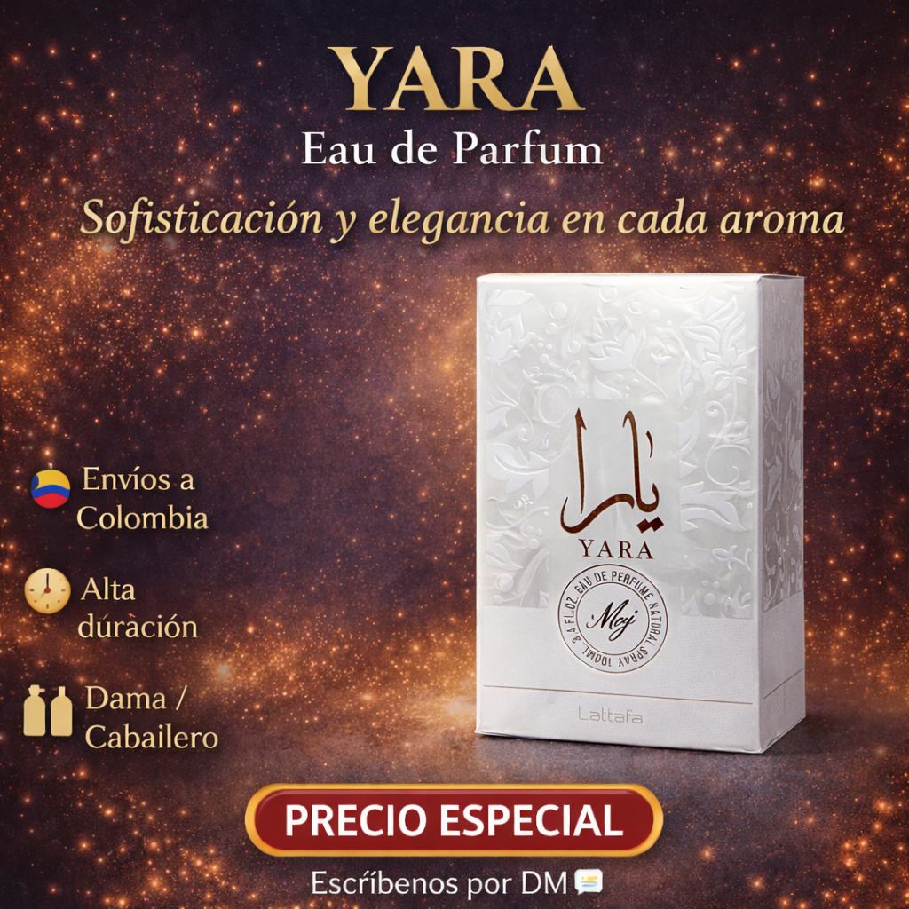 YARA Moi Eau de Parfum 100ml – Perfume Árabe Original de Lujo | Lattafa